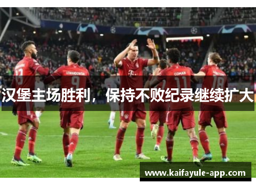 汉堡主场胜利，保持不败纪录继续扩大